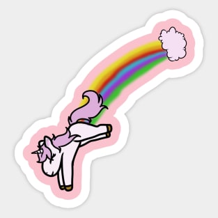 kawaii unicorn Sticker